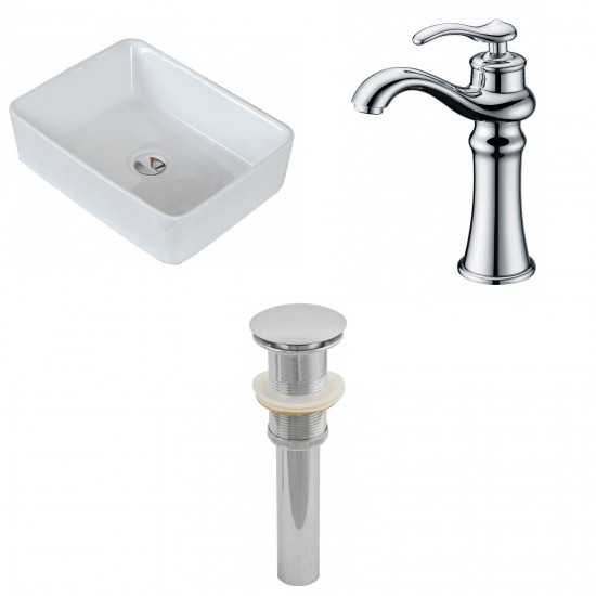 18.75-in. W Bathroom Vessel Sink Set_AI-15397