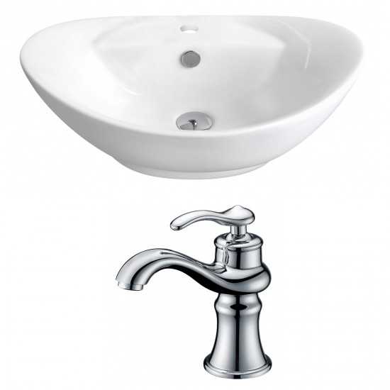 23-in. W Bathroom Vessel Sink Set_AI-14957