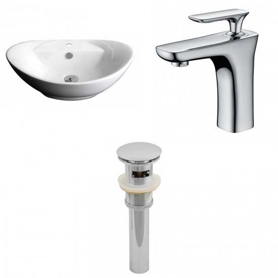 23-in. W Bathroom Vessel Sink Set_AI-15402