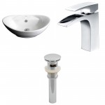 23-in. W Bathroom Vessel Sink Set_AI-15403