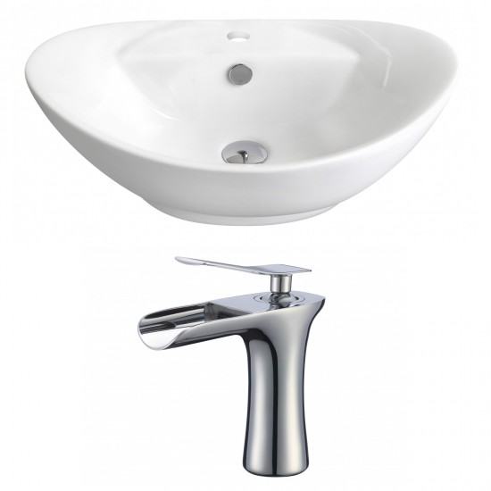 23-in. W Bathroom Vessel Sink Set_AI-17817