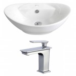 23-in. W Bathroom Vessel Sink Set_AI-17818