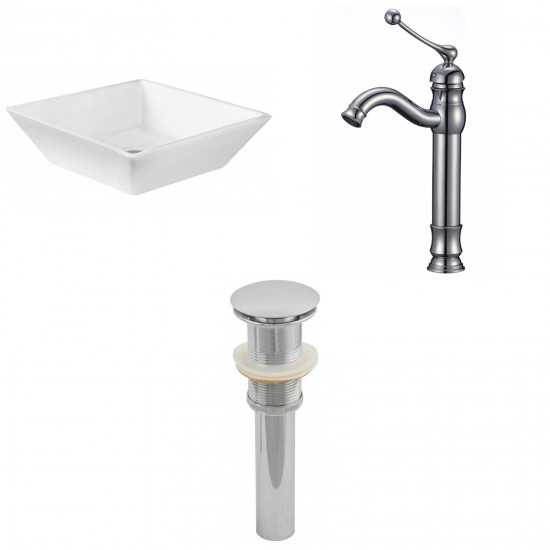 15.75-in. W Bathroom Vessel Sink Set_AI-15412