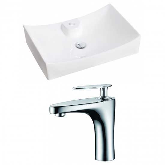 26-in. W Bathroom Vessel Sink Set_AI-14975