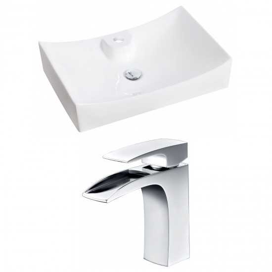 26-in. W Bathroom Vessel Sink Set_AI-14977