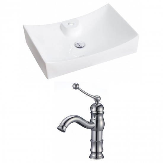 26-in. W Bathroom Vessel Sink Set_AI-14979