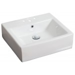 21-in. W Bathroom Vessel Sink Set_AI-14804