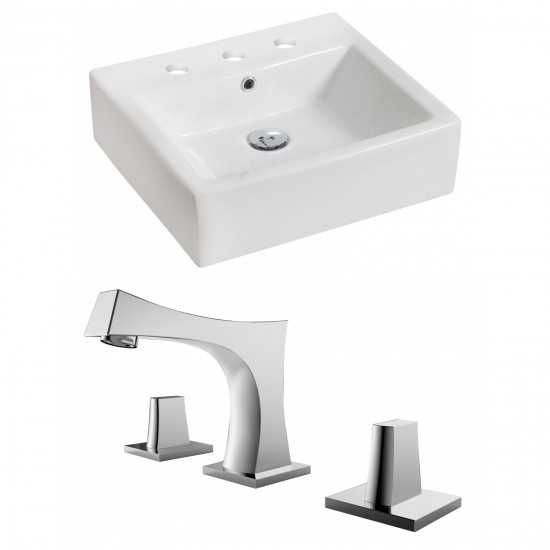 21-in. W Bathroom Vessel Sink Set_AI-15011