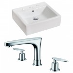 21-in. W Bathroom Vessel Sink Set_AI-15013