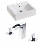 21-in. W Bathroom Vessel Sink Set_AI-15015