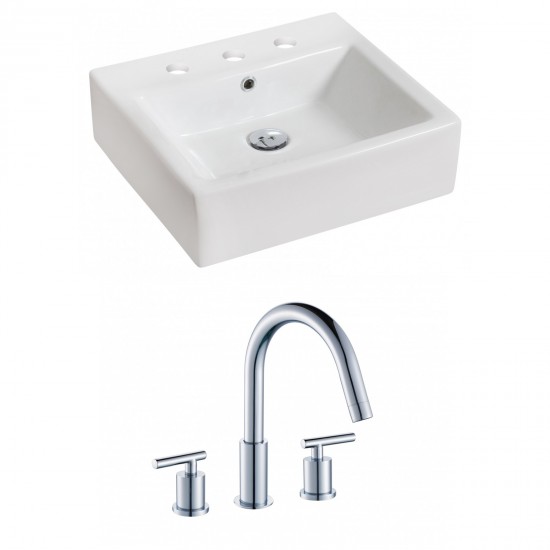 21-in. W Bathroom Vessel Sink Set_AI-15017