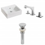 21-in. W Bathroom Vessel Sink Set_AI-15446