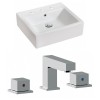 21-in. W Bathroom Vessel Sink Set_AI-17829