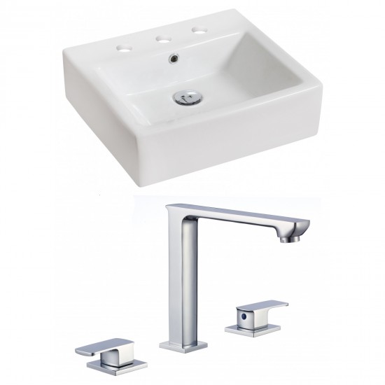 21-in. W Bathroom Vessel Sink Set_AI-17830