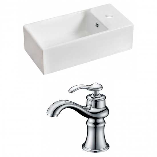 19.25-in. W Bathroom Vessel Sink Set_AI-15026