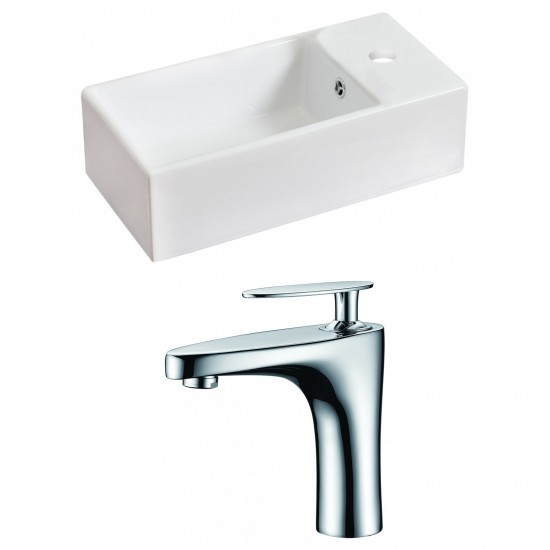 19.25-in. W Bathroom Vessel Sink Set_AI-15027