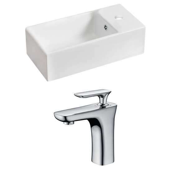 19.25-in. W Bathroom Vessel Sink Set_AI-15028