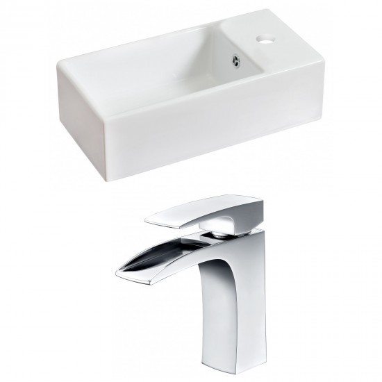 19.25-in. W Bathroom Vessel Sink Set_AI-15029