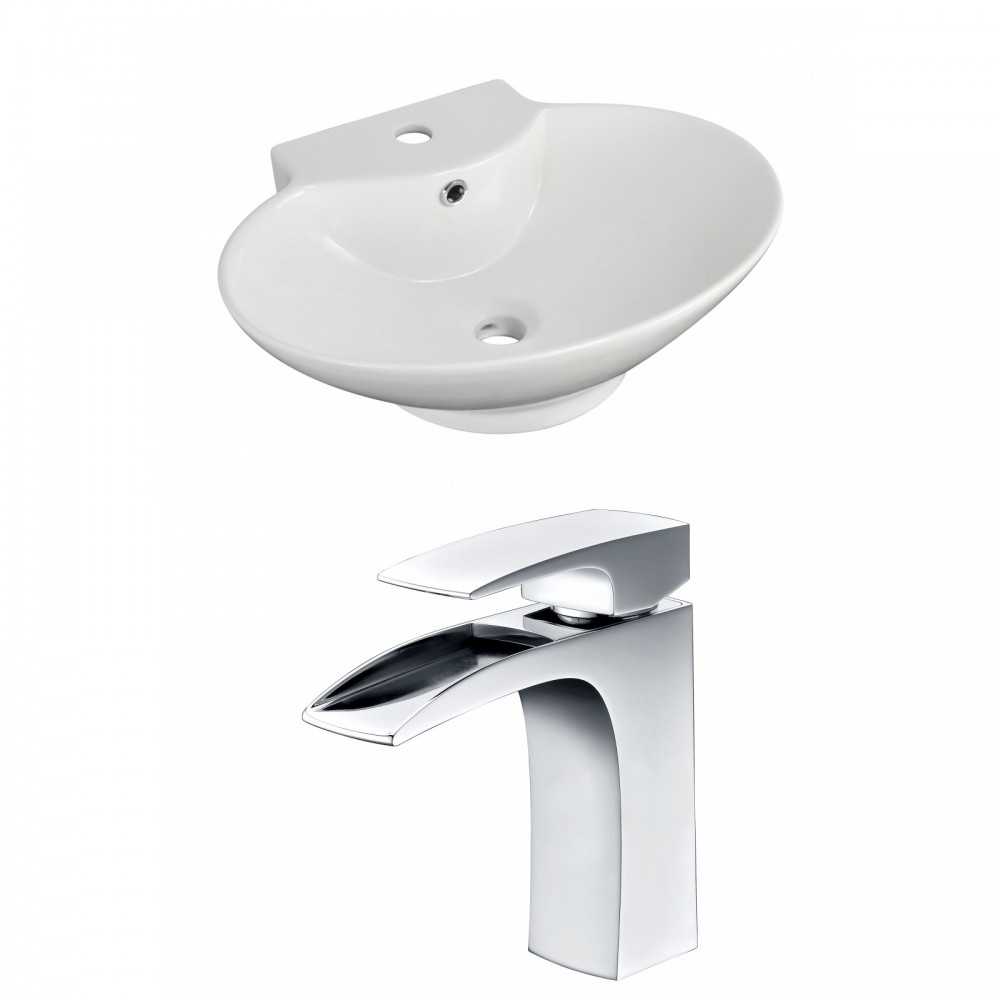 22.75-in. W Bathroom Vessel Sink Set_AI-15036