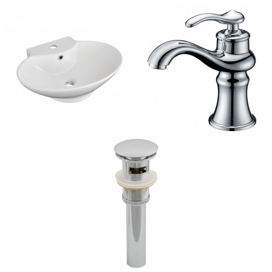 22.75-in. W Bathroom Vessel Sink Set_AI-15466