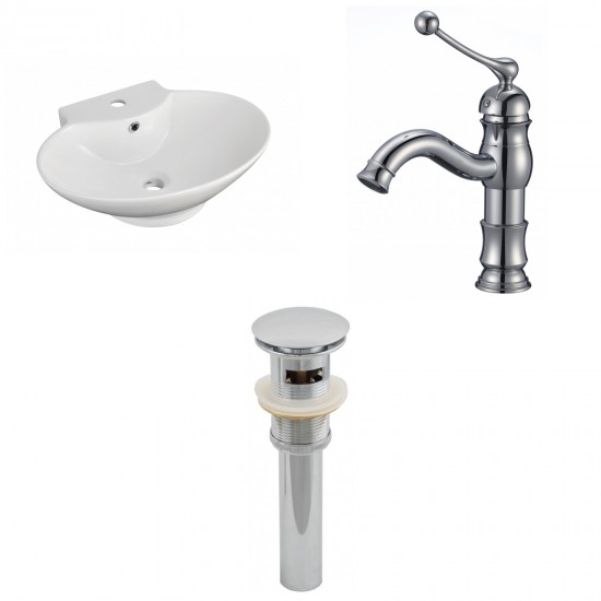 22.75-in. W Bathroom Vessel Sink Set_AI-15470