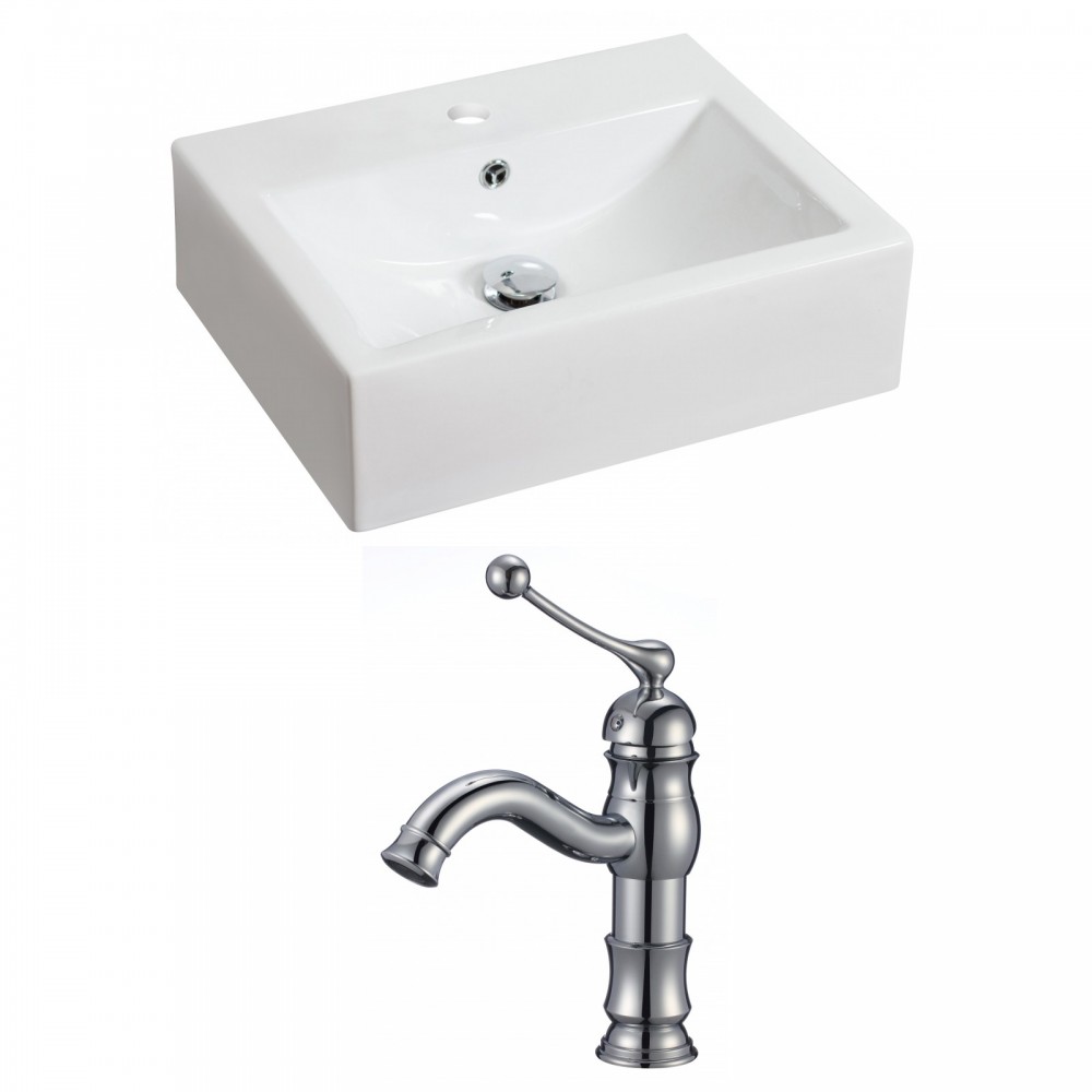 20.25-in. W Bathroom Vessel Sink Set_AI-15048