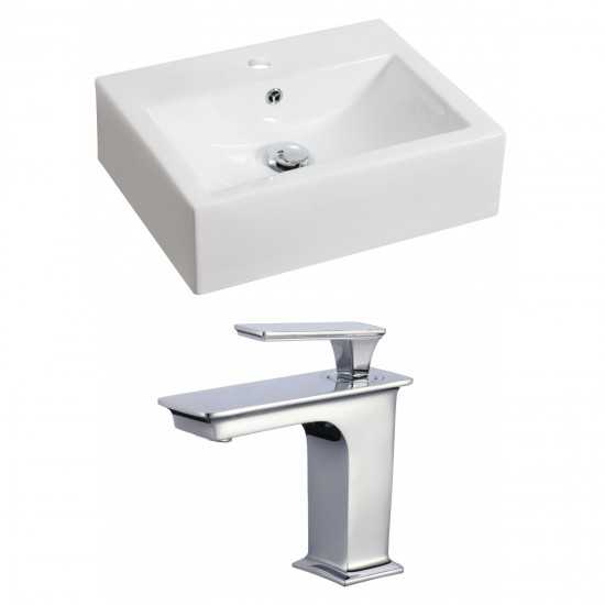 20.25-in. W Bathroom Vessel Sink Set_AI-17838