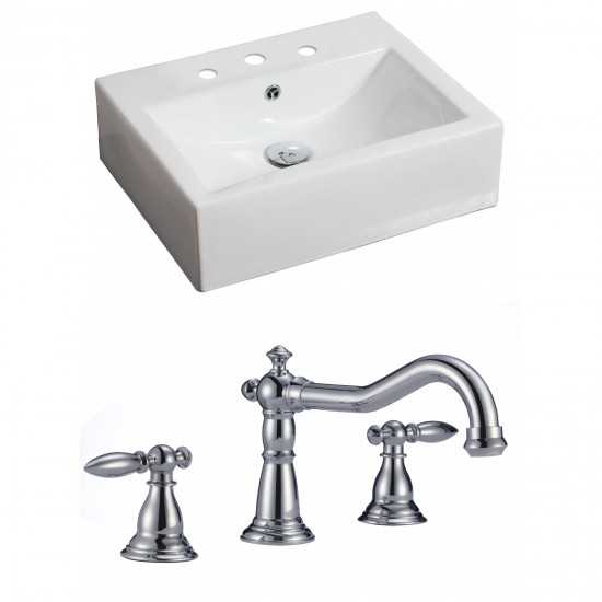 20.25-in. W Bathroom Vessel Sink Set_AI-15054