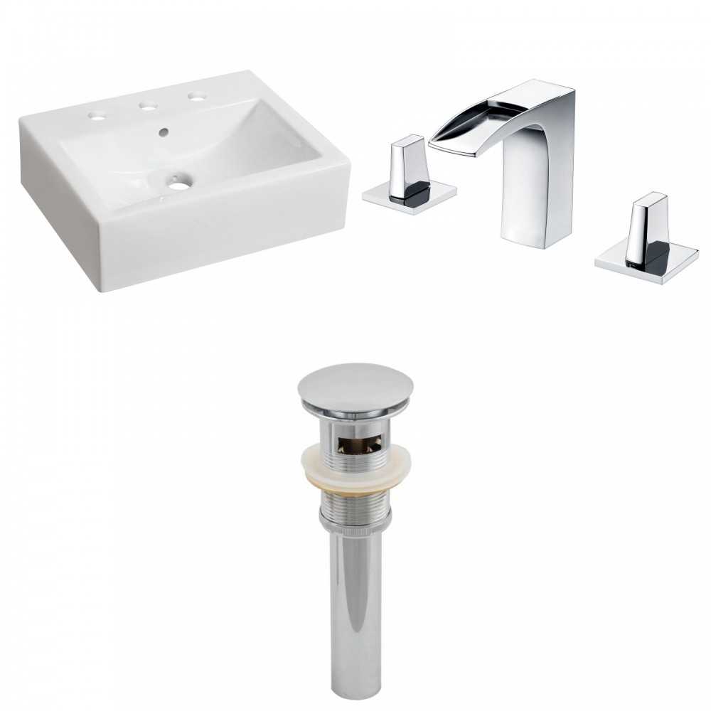 20.25-in. W Bathroom Vessel Sink Set_AI-26074