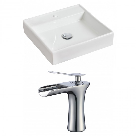 17.5-in. W Bathroom Vessel Sink Set_AI-17841