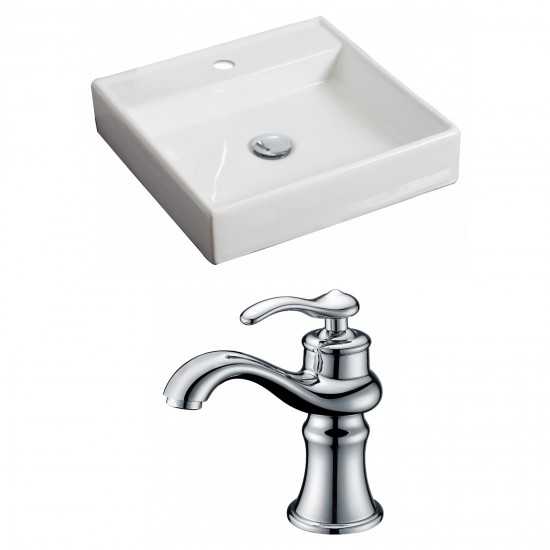 17.5-in. W Bathroom Vessel Sink Set_AI-15057