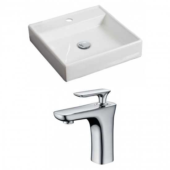 17.5-in. W Bathroom Vessel Sink Set_AI-15059