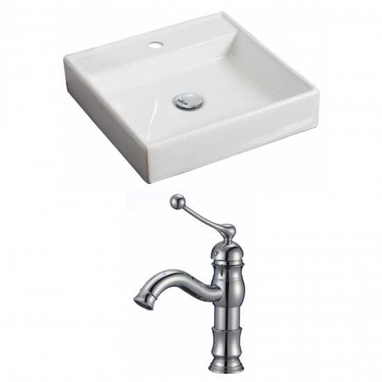 17.5-in. W Bathroom Vessel Sink Set_AI-15062