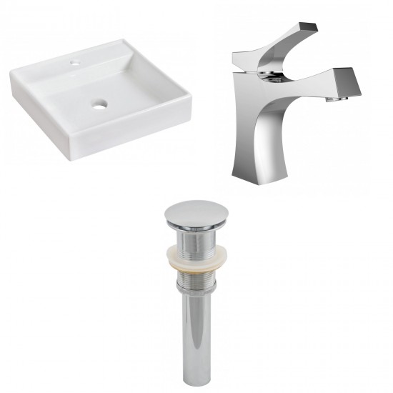 17.5-in. W Bathroom Vessel Sink Set_AI-26077