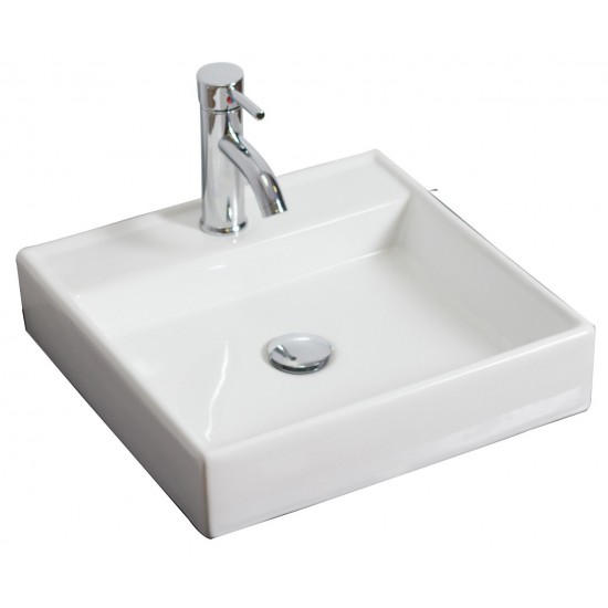 17.5-in. W Bathroom Vessel Sink Set_AI-26078