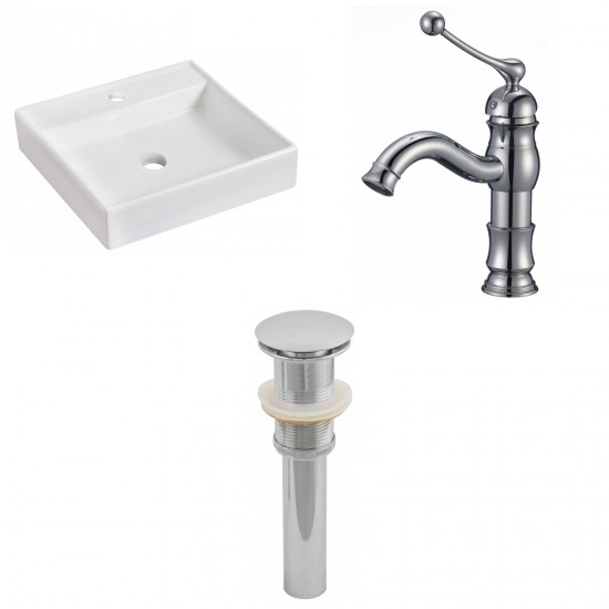 17.5-in. W Bathroom Vessel Sink Set_AI-26082