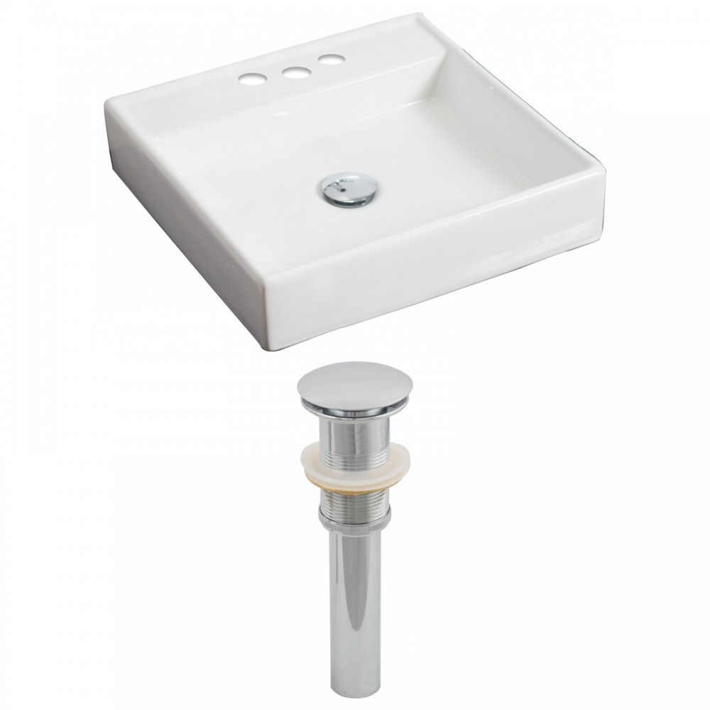 17.5-in. W Bathroom Vessel Sink Set_AI-14814