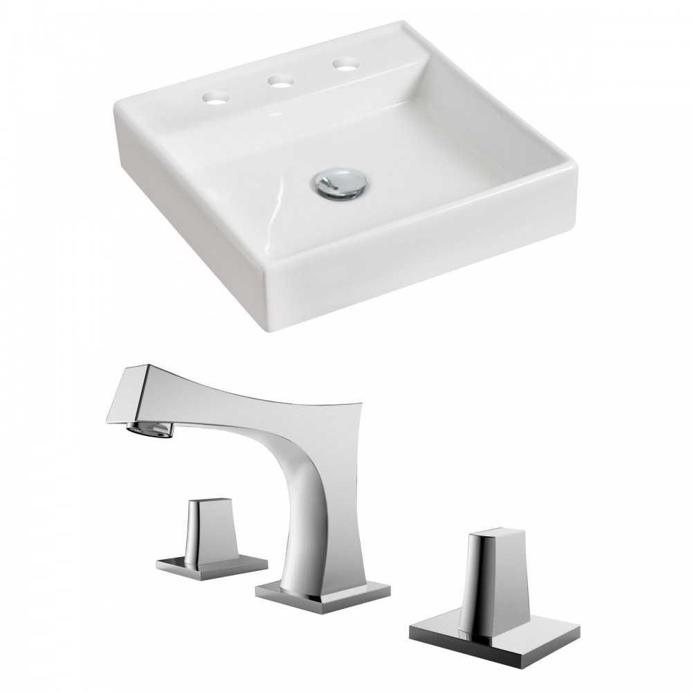 17.5-in. W Bathroom Vessel Sink Set_AI-15063