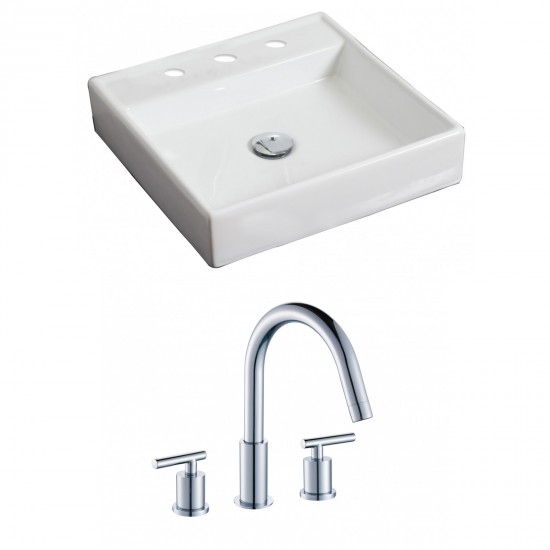 17.5-in. W Bathroom Vessel Sink Set_AI-15069