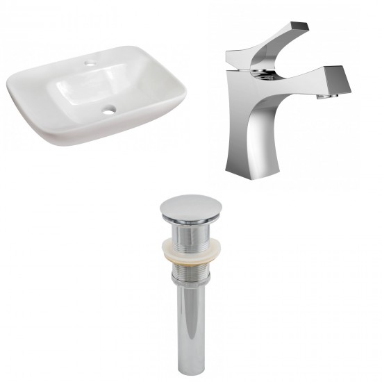 23.5-in. W Bathroom Vessel Sink Set_AI-26089