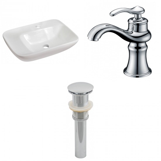 23.5-in. W Bathroom Vessel Sink Set_AI-26090