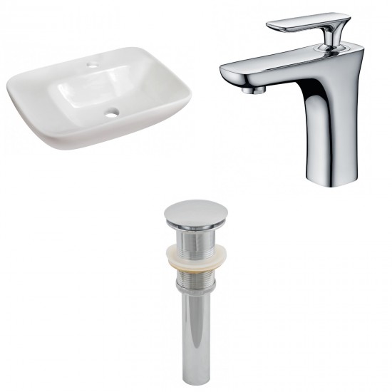 23.5-in. W Bathroom Vessel Sink Set_AI-26092