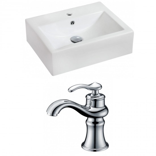 20.25-in. W Bathroom Vessel Sink Set_AI-15078