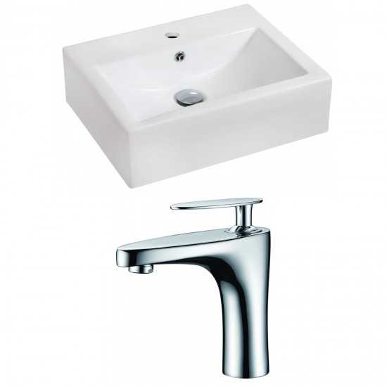 20.25-in. W Bathroom Vessel Sink Set_AI-15079