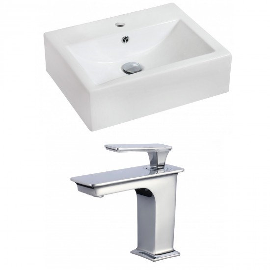 20.25-in. W Bathroom Vessel Sink Set_AI-17848