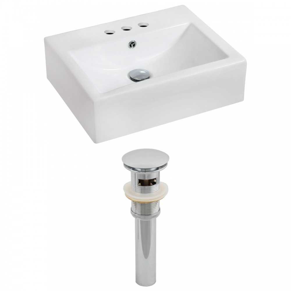 20.25-in. W Bathroom Vessel Sink Set_AI-14818