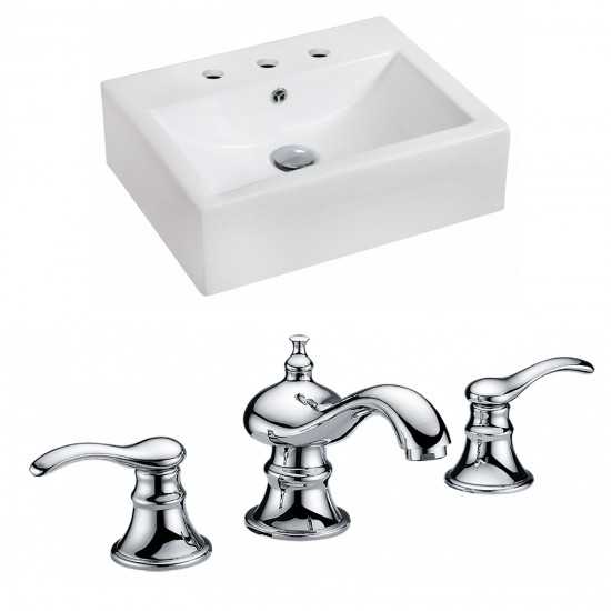 20.25-in. W Bathroom Vessel Sink Set_AI-15085