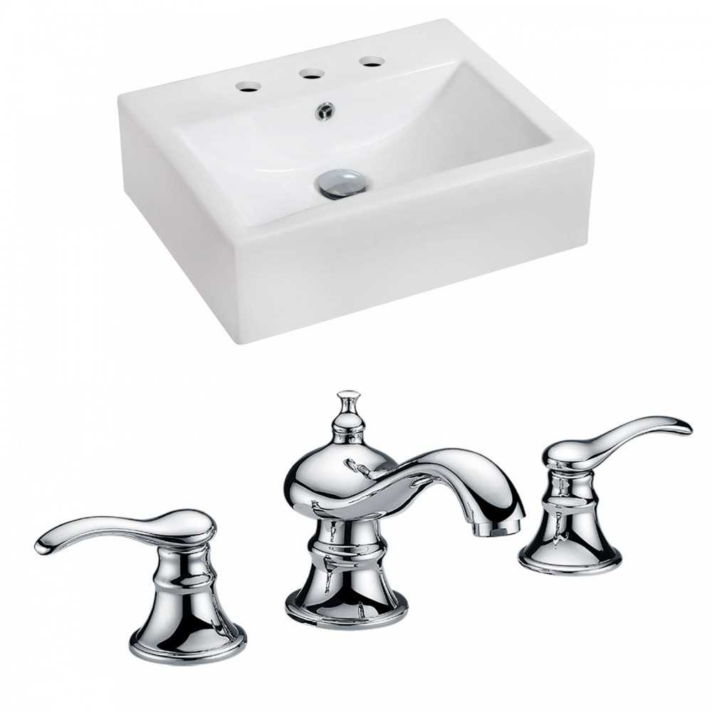 20.25-in. W Bathroom Vessel Sink Set_AI-15085