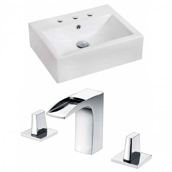 20.25-in. W Bathroom Vessel Sink Set_AI-15088