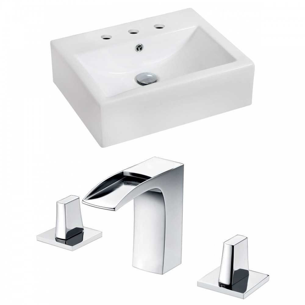 20.25-in. W Bathroom Vessel Sink Set_AI-15088